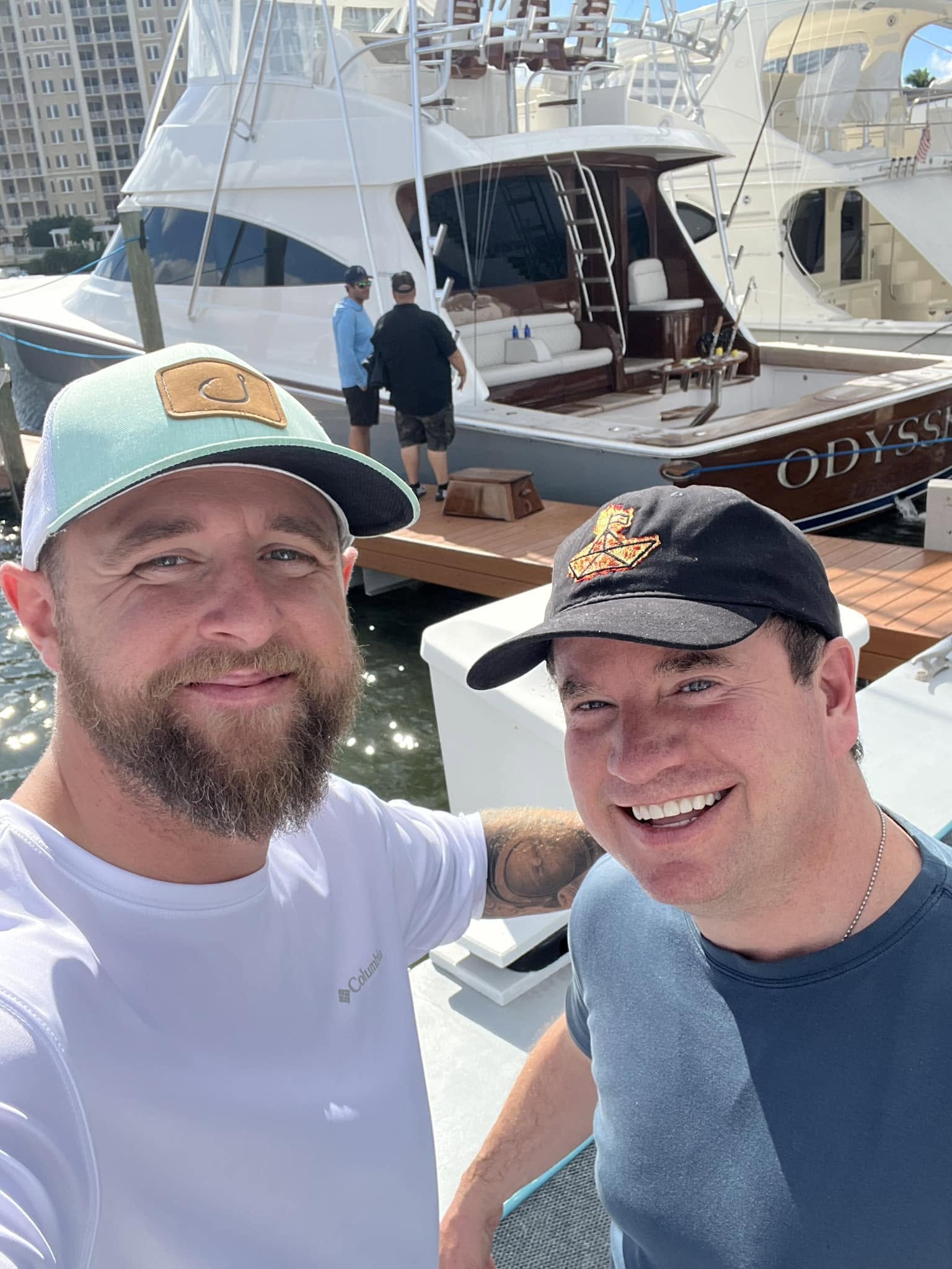 Chris Jurgens with Shark Tank investor Matt Higgins